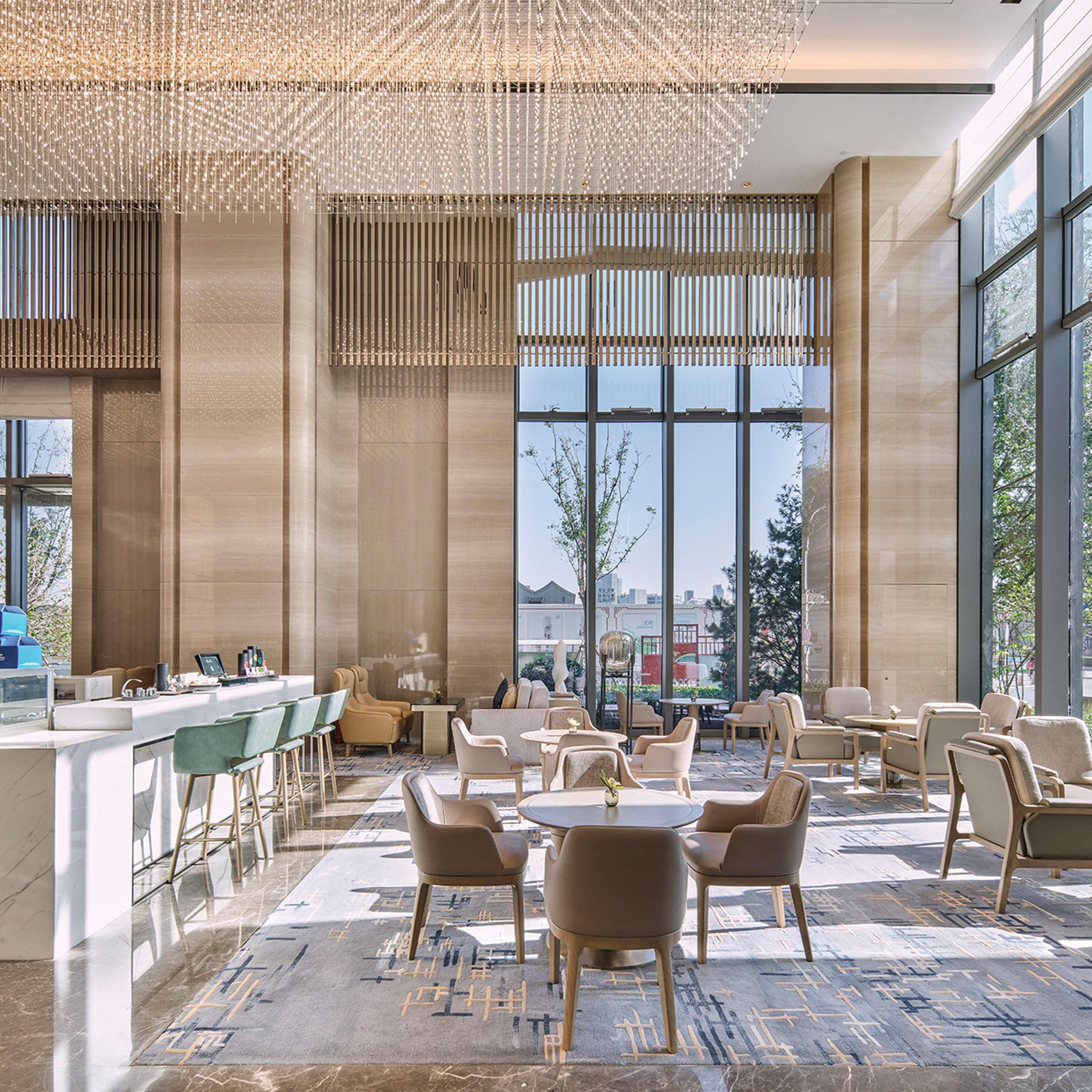 Hilton Beijing Tongzhou Hotell Exteriör bild