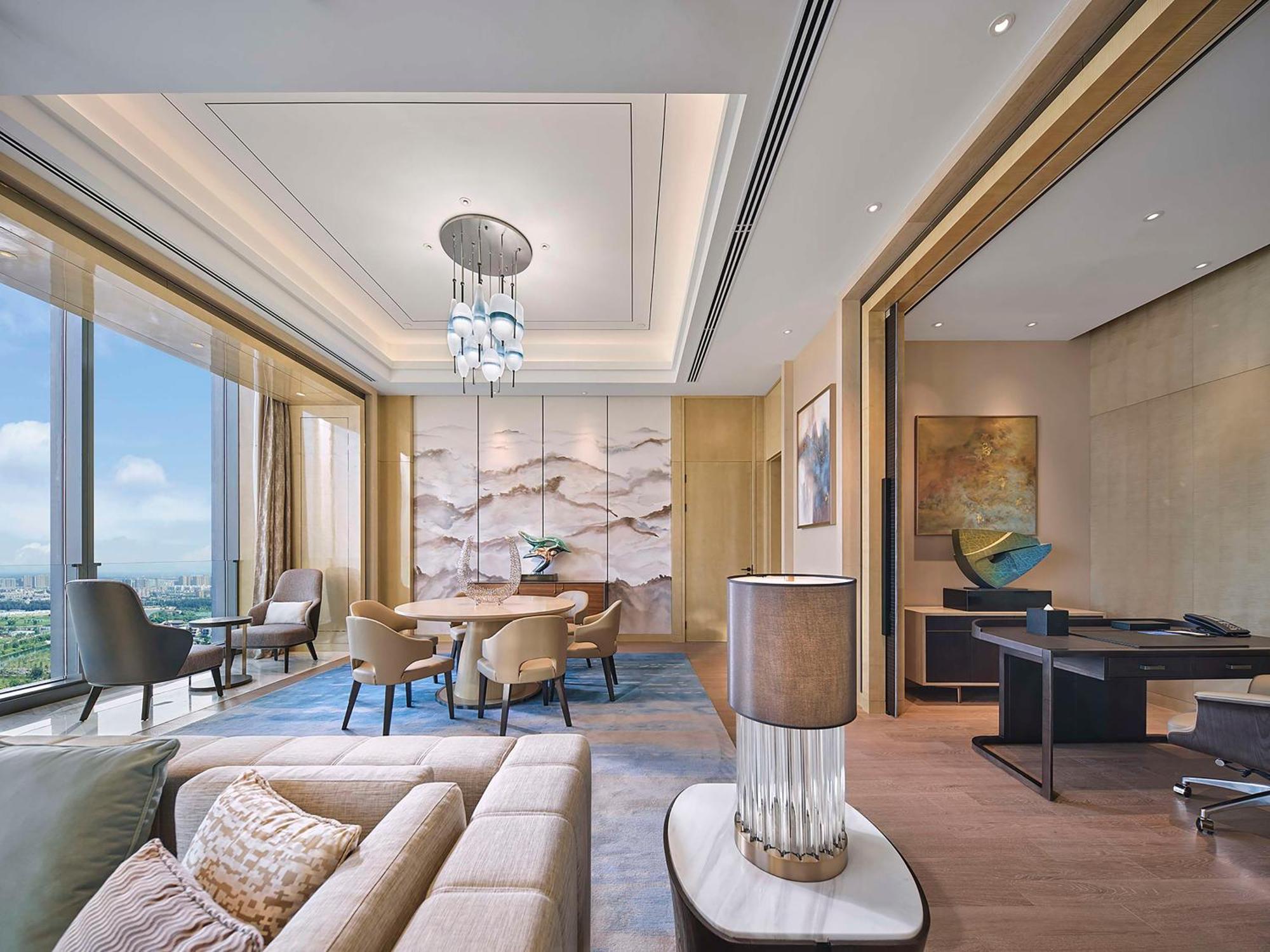 Hilton Beijing Tongzhou Hotell Exteriör bild