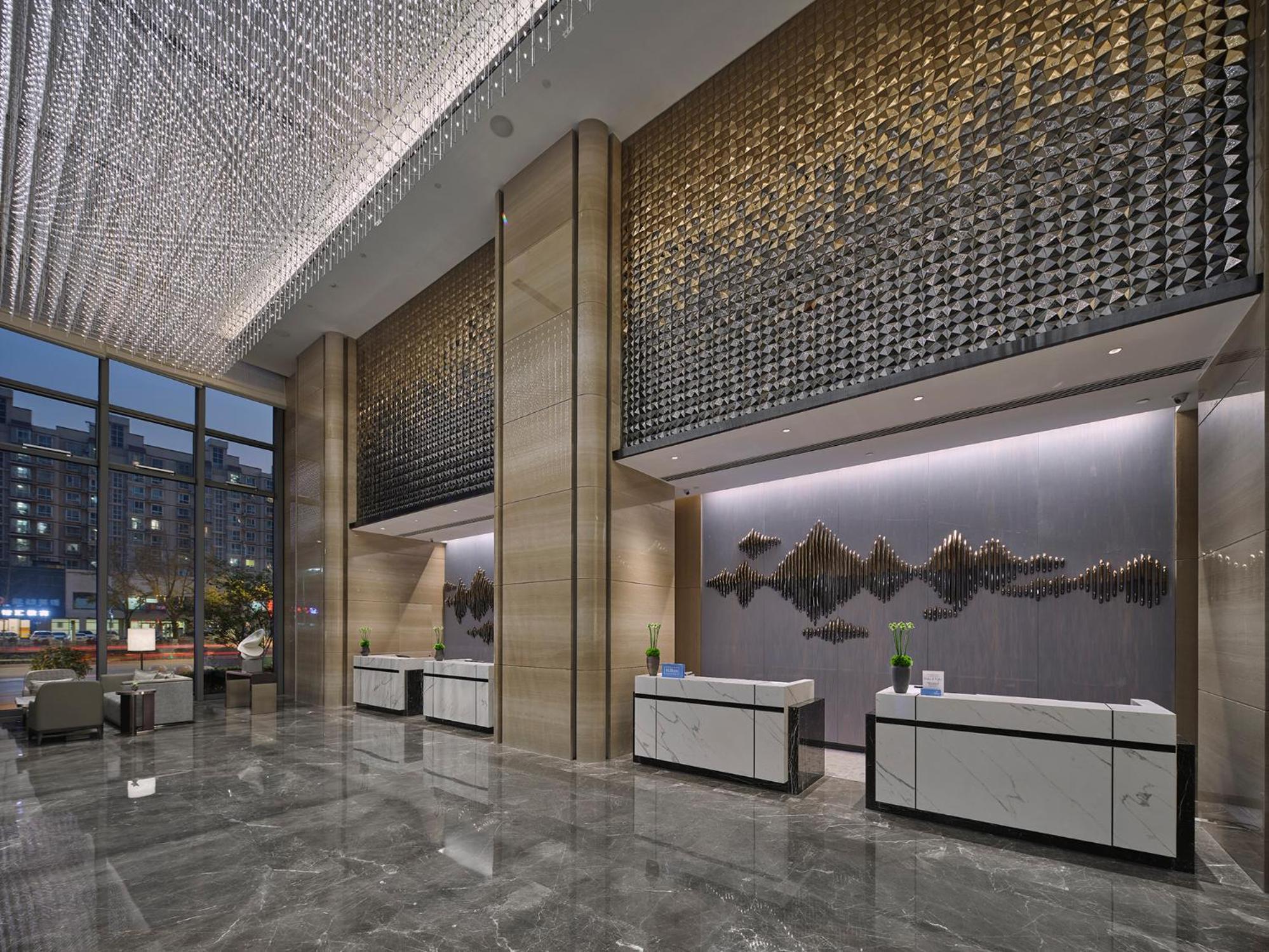 Hilton Beijing Tongzhou Hotell Exteriör bild