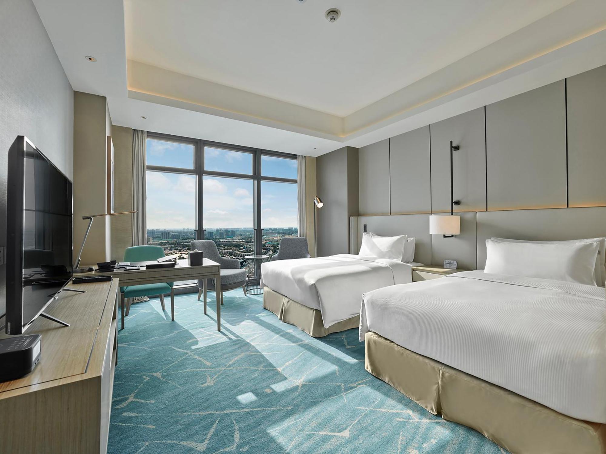 Hilton Beijing Tongzhou Hotell Exteriör bild