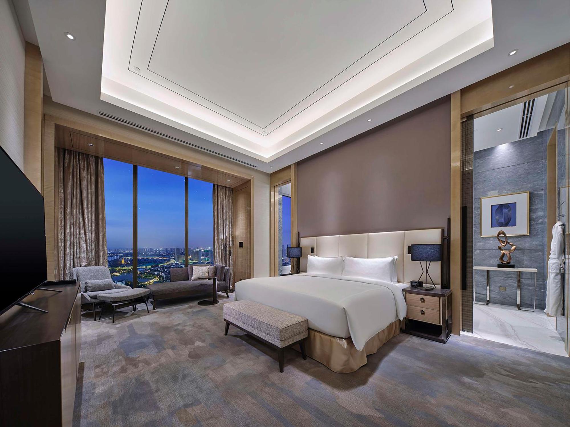 Hilton Beijing Tongzhou Hotell Exteriör bild