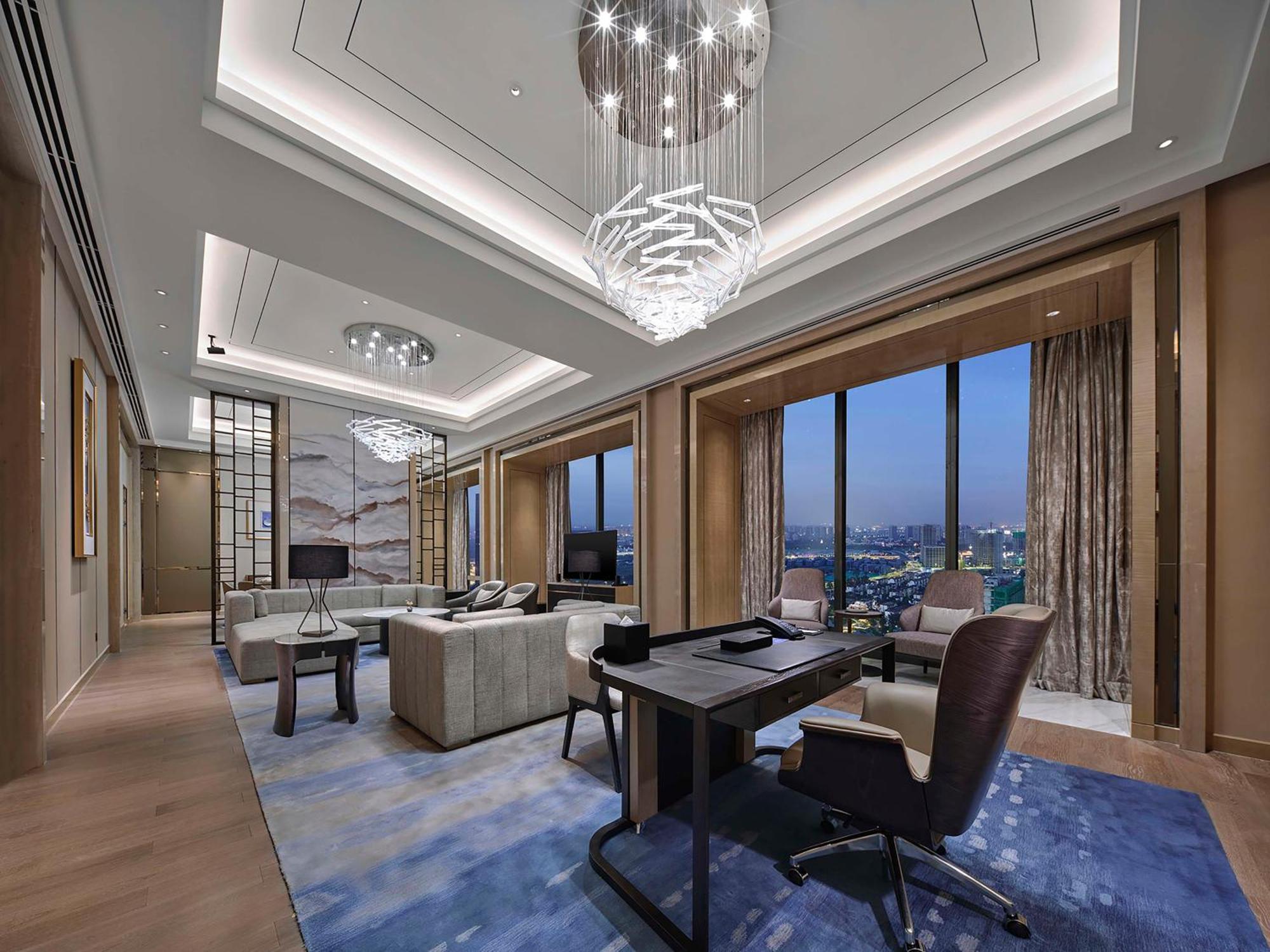 Hilton Beijing Tongzhou Hotell Exteriör bild