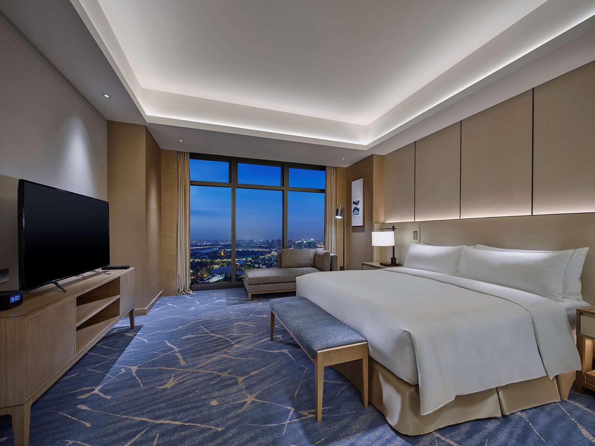 Hilton Beijing Tongzhou Hotell Exteriör bild