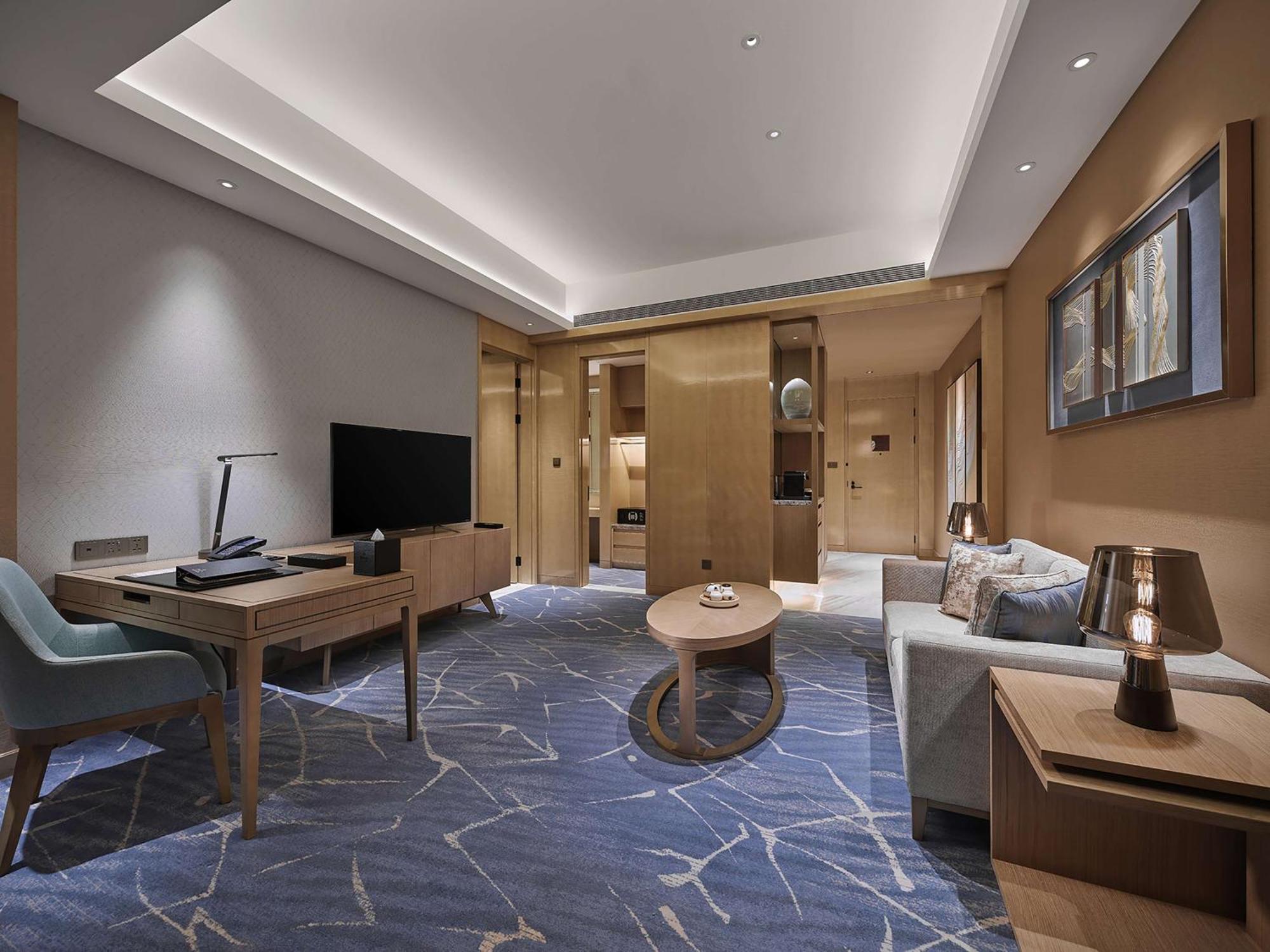 Hilton Beijing Tongzhou Hotell Exteriör bild
