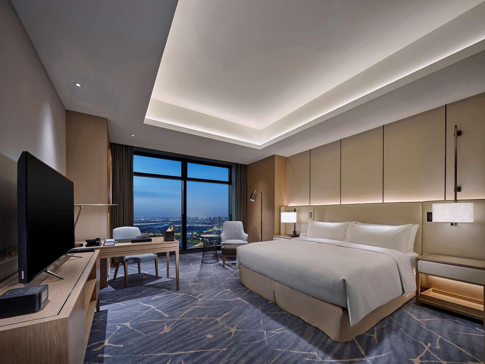 Hilton Beijing Tongzhou Hotell Exteriör bild