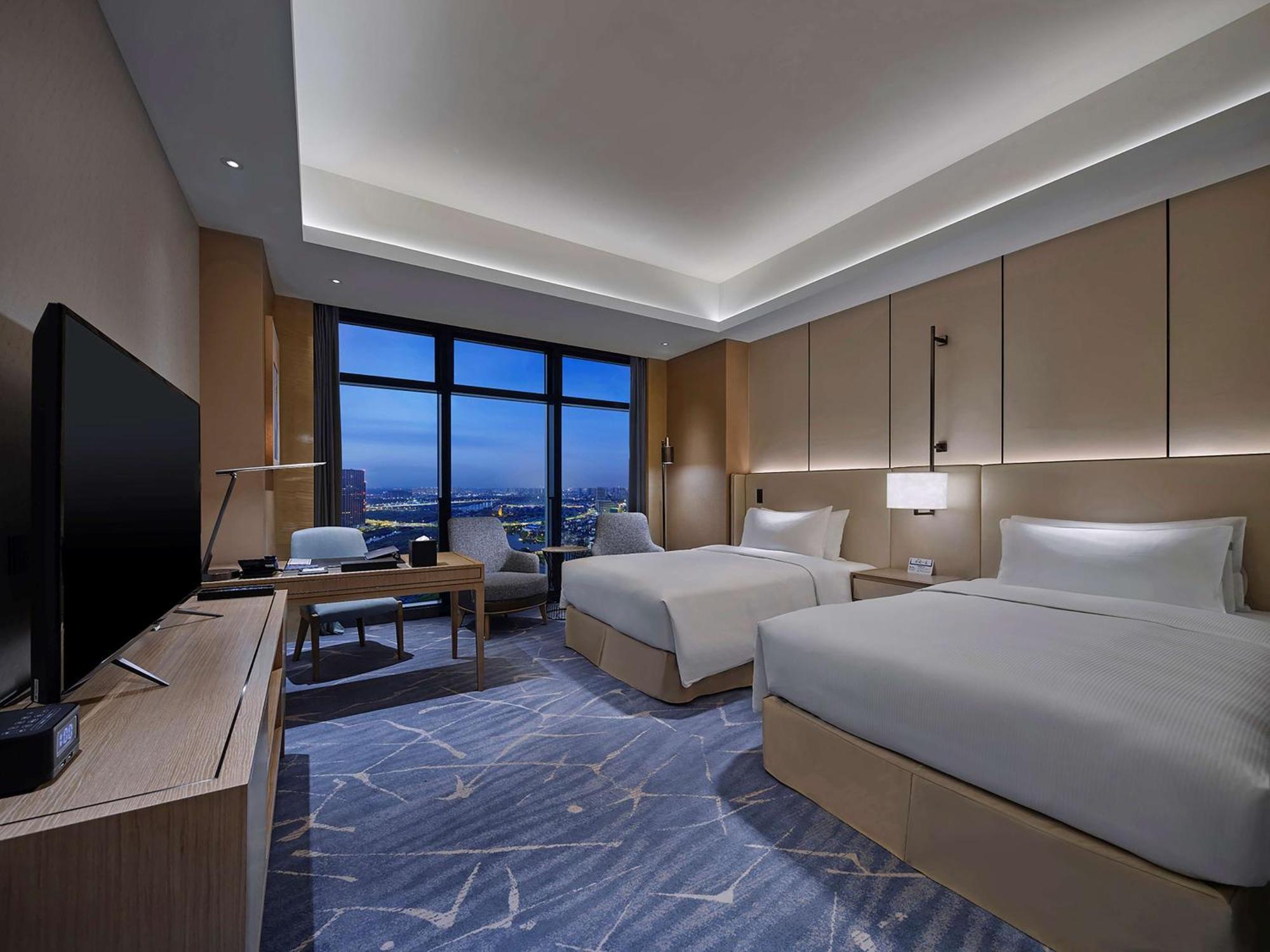 Hilton Beijing Tongzhou Hotell Exteriör bild