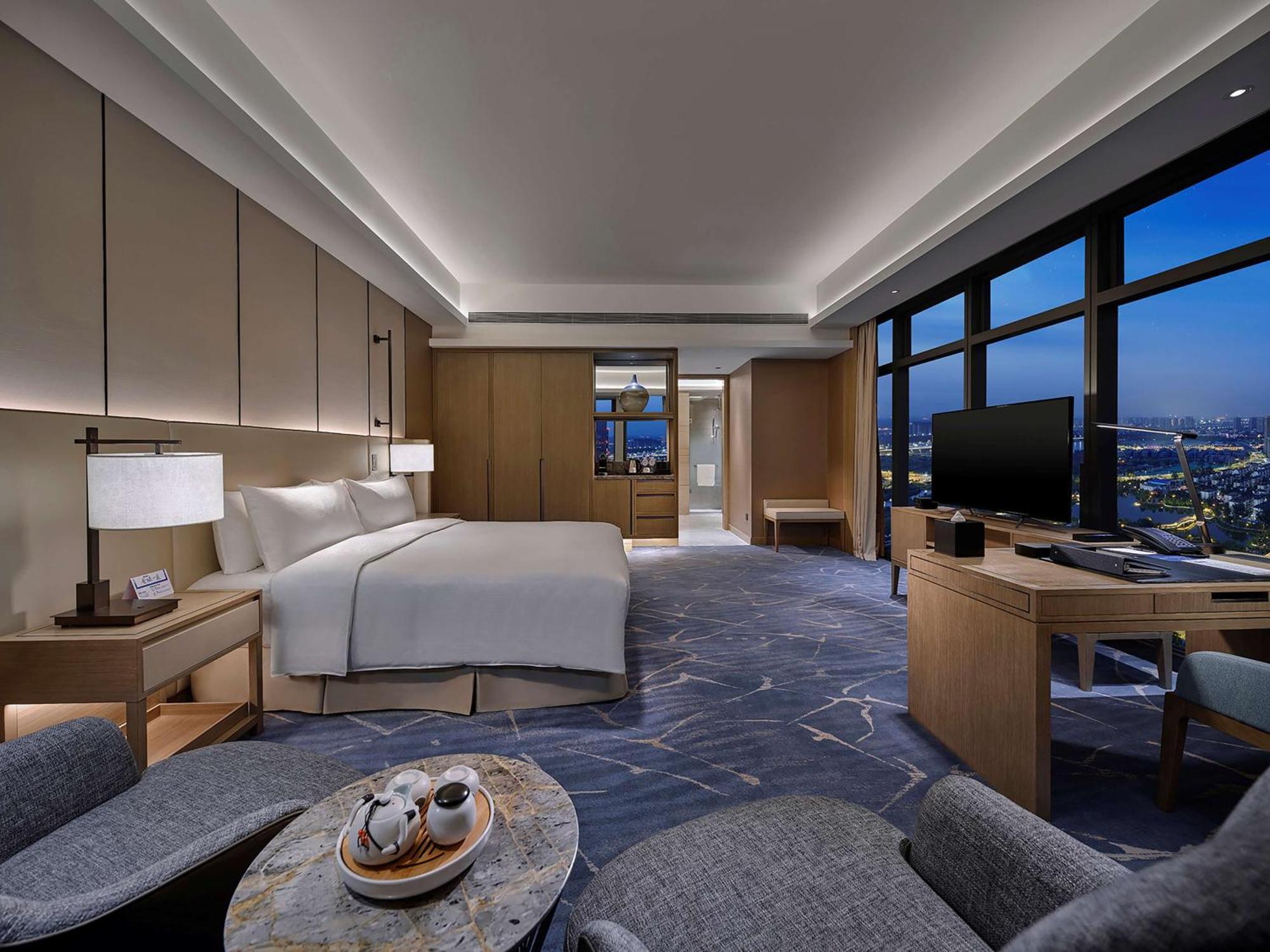 Hilton Beijing Tongzhou Hotell Exteriör bild