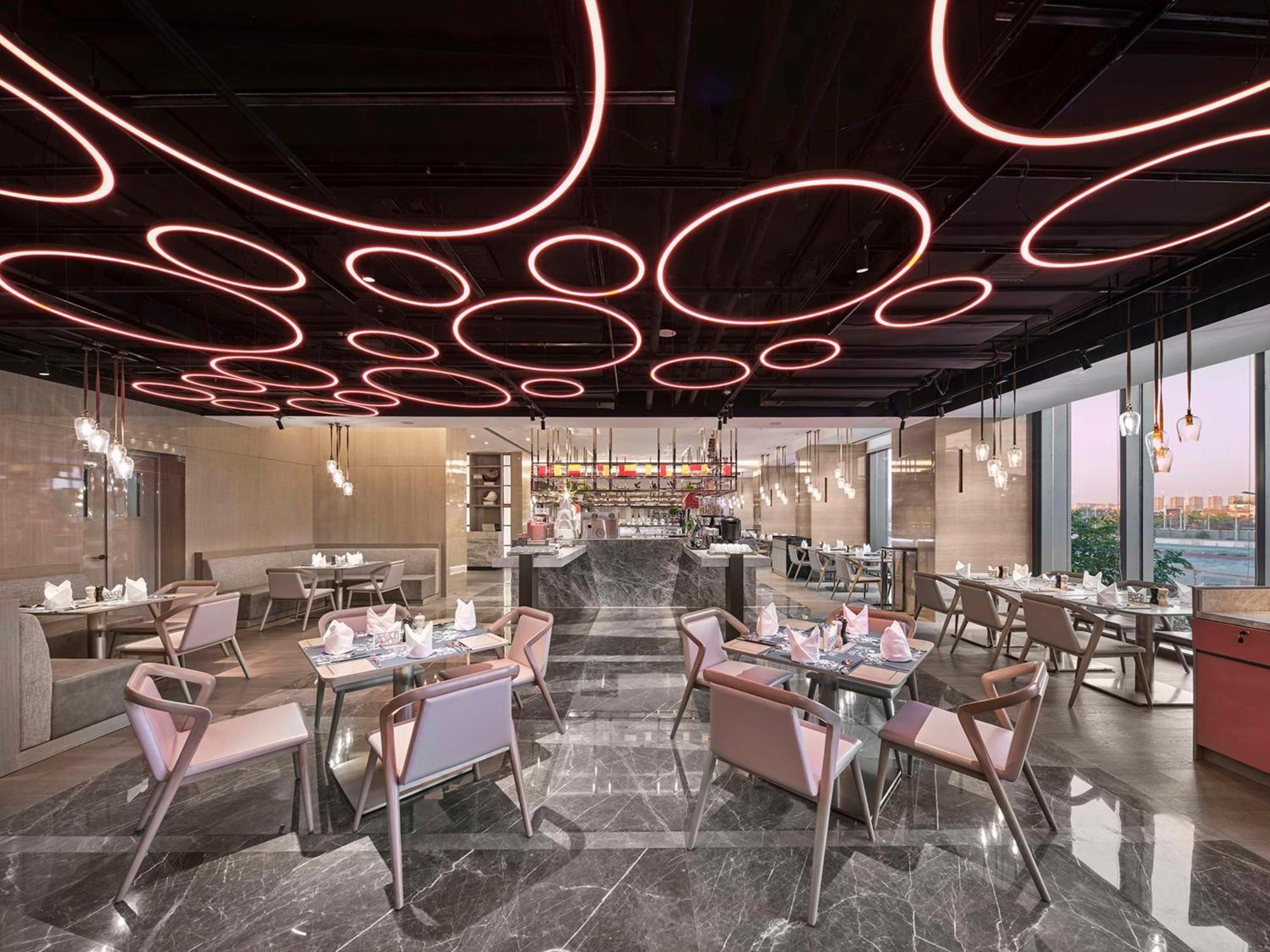 Hilton Beijing Tongzhou Hotell Exteriör bild