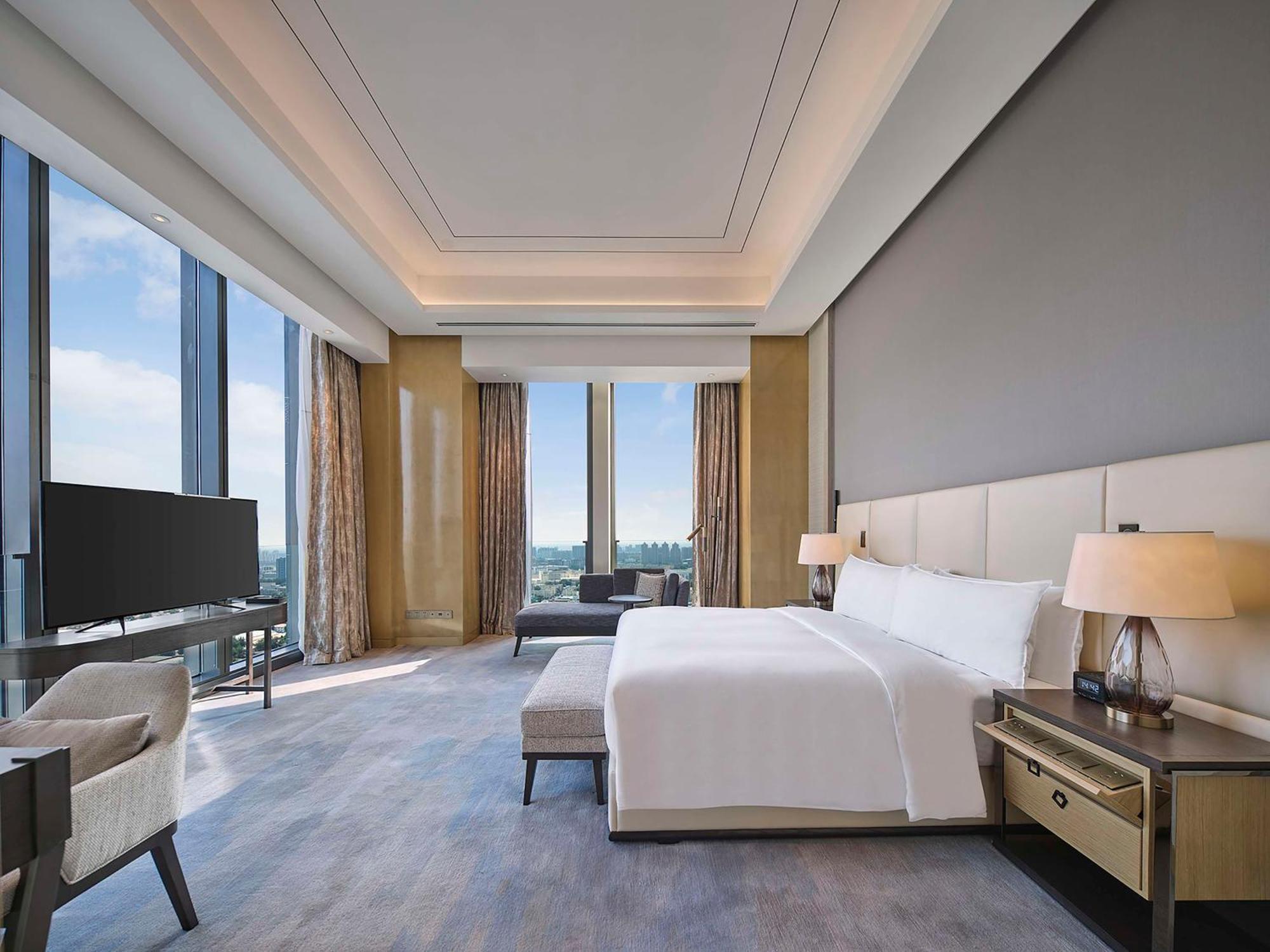 Hilton Beijing Tongzhou Hotell Exteriör bild